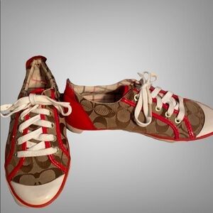 Coach sneakers.  Sz 6.5